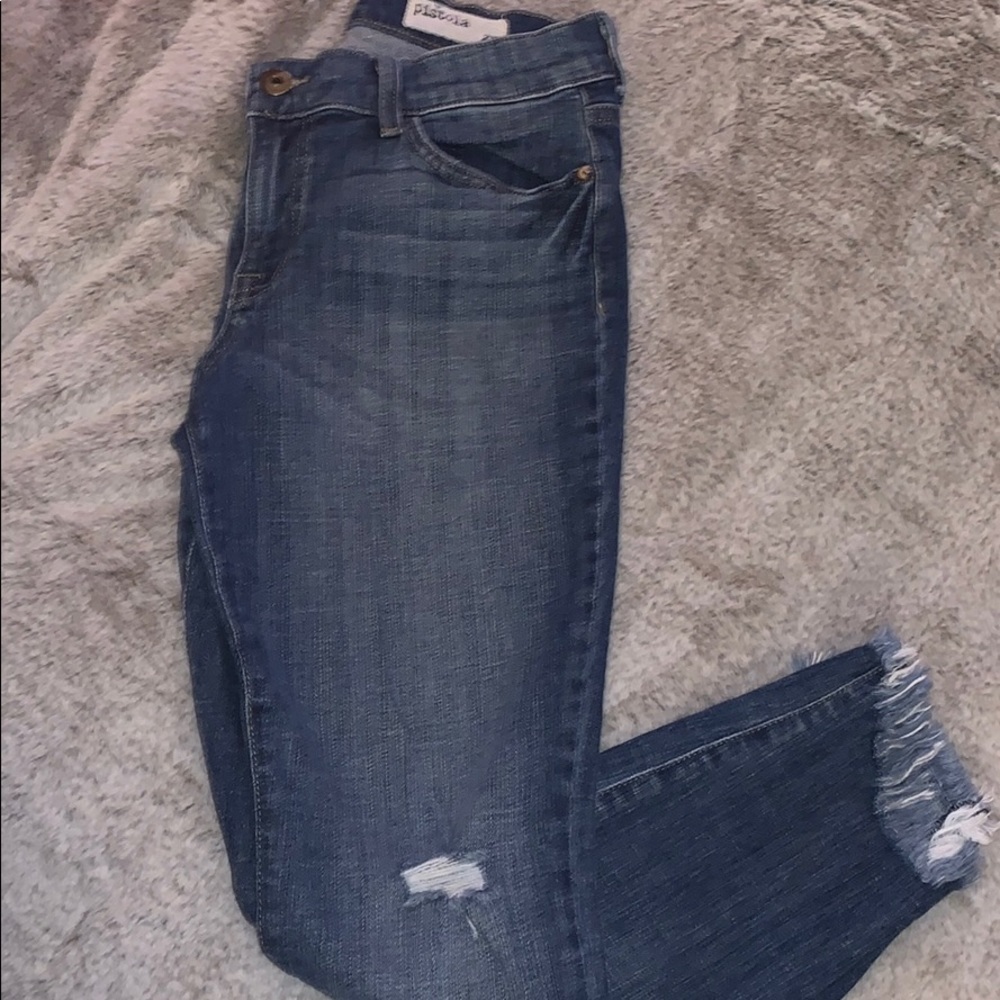 NWOT PISTOLA RAW HEM CROPPED JEANS 💥
